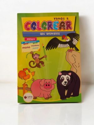 Libro para colorear los animales