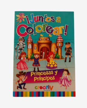 Libro para colorear princesas y príncipes